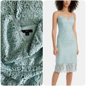J. Crew Midi Lace Dress
